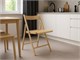 Chaise pliante en bois in Jour