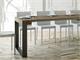 Console extensible de style industriel West in Jour