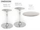 Aluminium bar table Stelo 42 in Living room