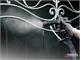 Modern Wrought Iron Bed Tao in Bedrooms