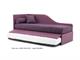 Letto singolo con letto estraibile Giulietta Double in Notte