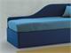 Letto singolo con letto estraibile Giulietta Double in Notte