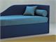 Letto singolo con letto estraibile Giulietta Double in Notte