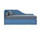 Letto singolo con letto estraibile Giulietta Double in Notte