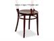 Thonet 17/CR Chaise en bois in Jour