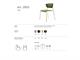 Sedia design moderno Lisa in Giorno
