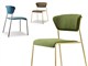 Sedia design moderno Lisa - 51x56 cm in Giorno