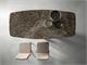 Ceramic table with optional bases Paddle in Living room