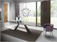 Extendible ceramic table with optional bases Paddle in Living room