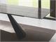 Extendible ceramic table with optional bases Paddle in Living room