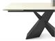 Extendible ceramic table with optional bases Paddle in Living room