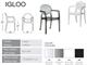 Chaise en plastique polycarbonate Igloo in Jour