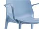 Chaise en plastique avec accoudoirs Ginevra in Jour