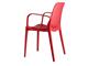 Plastic chair with armrests Ginevra in Living room