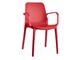 Plastic chair with armrests Ginevra in Living room