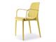 Plastic chair with armrests Ginevra in Living room