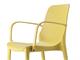 Plastic chair with armrests Ginevra in Living room