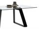 Metal and glass table Mr. Big  in Living room