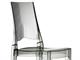 Transparent bar stool Glenda in Living room