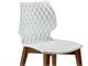 Design chair with wooden legs Uni 562 in Living room