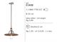 Deckenlampe vintage industrial Grunge in Beleuchtung