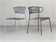 Chaise de jardin avec accoudoirs Lisa Club in Extérieur