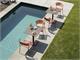 Chaise de jardin avec accoudoirs Lisa Club in Extérieur