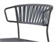 Chaise de jardin avec accoudoirs Lisa Club in Extérieur