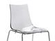 Chaise polycarbonate Zebra in Jour