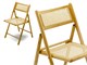 Folding wooden chair 188 in Living room