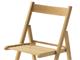 Folding wooden chair Bas in Living room