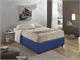 Sommier gepolstertes französisches Bett mit festem Sprungfederrahmen in Nacht