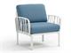 Fauteuil d’extérieur Komodo Blanche in Extérieur