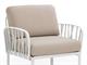 Outdoor armchair White Komodo in Outdoor