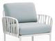 Outdoor armchair White Komodo in Outdoor