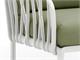 Outdoor armchair White Komodo in Outdoor