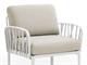 Fauteuil d’extérieur Komodo Blanche in Extérieur