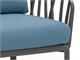 Outdoor armchair Anthracite Komodo in Outdoor