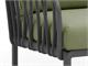 Outdoor armchair Anthracite Komodo in Outdoor