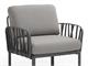 Outdoor armchair Anthracite Komodo in Outdoor