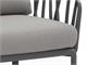 Outdoor armchair Anthracite Komodo in Outdoor