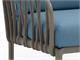 Outdoor armchair Dove-grey Komodo in Outdoor