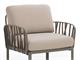 Outdoor armchair Dove-grey Komodo in Outdoor