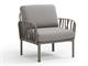 Outdoor armchair Dove-grey Komodo in Outdoor