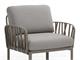 Outdoor armchair Dove-grey Komodo in Outdoor