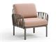 Outdoor armchair Dove-grey Komodo in Outdoor