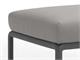 Outdoor pouf Anthracite Komodo in Outdoor