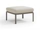 Outdoor pouf Dove-grey Komodo in Outdoor