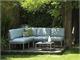 Garden armchair Anthracite Komodo Central Element in Outdoor