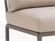 Fauteuil de jardin Komodo Gris Taupe élément central in Extérieur
